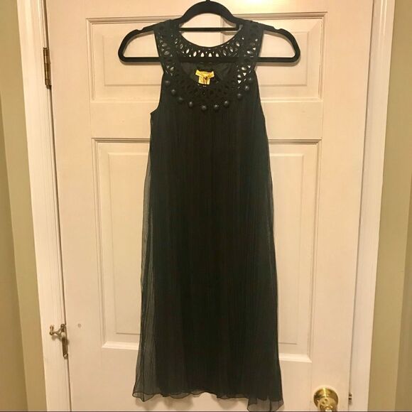 New! Black Catherine Malandrino Sleeveless Dress - Picture 2 of 5